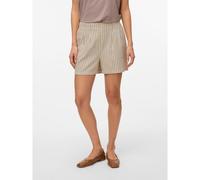 Striped Shorts ecru/black