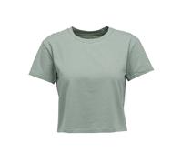 Black Diamond Stripe Short Sleeve T-shirt Grey S Woman