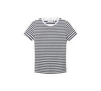 TOM TAILOR Denim Ladie's 1035867 T-Shirt, 31641-White Black Stripe, XL