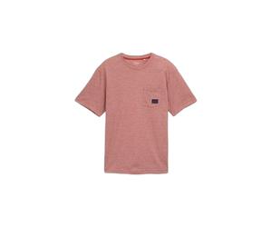 Striped T-shirt with Chest Pocket Tom Tailor Rouge 3XL