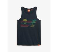 Superdry Outdoor Stripe Sleeveless T-shirt Blue L Men