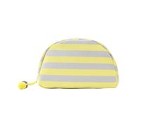 Striped Toiletry Bag Room Interior Ideal for Cosmetics Accessories and Personalize Items Large Capacity Cosmetic Bag