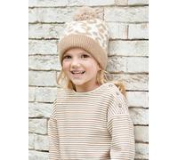 Striped Top, Boat-Neck, for Girls white light striped