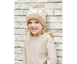 Striped Top, Boat-Neck, for Girls white light striped