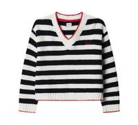 Striped V-neck Jumper - unisex - Pepe Jeans - Kids Knitwear - Multicolor - 4 Y - Kids 4 Y