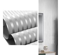 Striped Wallpaper - Bold Wall Decor | Striped Effect Wallpapers - Simple Stripe Wallpaper, Suitable for Living Room, Study, Bedroom, Wall Stickers, Ideal for Businesss, Hotels, and Homes