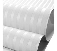 Striped Wallpaper - Bold Wall Decor | Striped Effect Wallpapers - Simple Stripe Wallpaper, Suitable for Living Room, Study, Bedroom, Wall Stickers, Ideal for Businesss, Hotels, and Homes