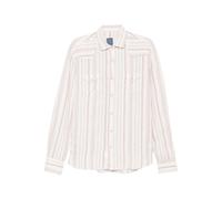 Striped Western Shirt - male - Barba Napoli - Casual Shirts - Pink - 4XL - Shirts 4XL