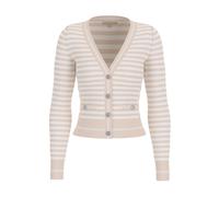 Striped women's cardigan Guess MIX Beige M