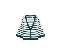 Striped women's cardigan Tom Tailor Milano Vert XL