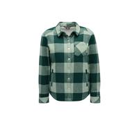 Black Diamond Project Lined Flannel Long Sleeve Shirt Green L Woman
