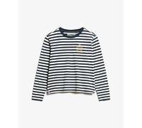 Striped women's sweatshirt Superdry Country Club Bleu S