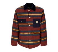 Striped Workwear Jacket with Velvet Collar - male - Carhartt Wip - Light Jackets - Multicolor - L - Jackets L