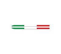 Stripes Adhesive Strips Tricolour Italy for Alfa Giulia Mirrors