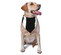Stripes Black White Dog Bandana Pet Scarf Accessories for Small Medium Dogs Cats Photo Prop, Triangle Pet Bandanas Adjustable Puppy Bib Washable Dog Kerchief Puppy Neckerchief