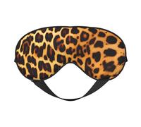 Stripes On Leopards Soft Eye Mask. Unisex, Comfortable and Breathable, Suitable for Daily Rest. Helps You Quickly Enter Deep Sleep.