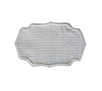 Stripes Quilted Placemats - Japanese Cotton Linen Fabric Table Mats Non-Slip Insulated Heat Resistant Washable Dining Kitchen Decor for Home Restaurant Everyday Use (#6,S)