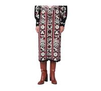 Stripes Winter Tapestry Knit Skirt - female - FARM Rio - Midi Skirts - Multicolor - XS - Skirts XS