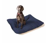 Stripey Finds Italian Bed Linen Dogs Maxy Pillow, 130 x 100 cm, Dark blue