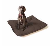 Stripey Finds Italian Bed Linen Dogs Maxy Pillow, Linen, Brown, 130 x 100 cm