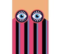 Stripey Notebook: Tribute to Niki De Saint Phalle. Journal for writing, Size 6" x 9", lined notepad, 120 Pages