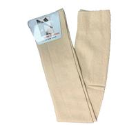 Stripey Striped Overknee Over the Knee Long Socks (Plain Beige One Size)