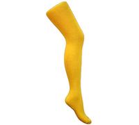 Stripey Striped Overknee Over the Knee Long Socks (Plain Mustard One Size)