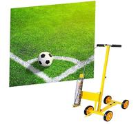 Striping Line Marking Machine Ball Court Grass Line Striping Machine, Sports Fields Utility Marking Tool - Straight Lines, Curves, Quickly Striping Spray Paint Trolley