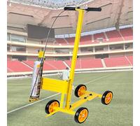 Striping Line Marking Machine, Multi-Function Line Painter Adjustable Line Width, Striping Spray Paint Tool for Ball Court Grass Rubber Tracks