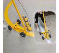 Striping Line Marking Machine - Spray Paint Trolley for Drawing Straight Lines and Circles in Factories, Parking Lots, and Ball Courts