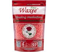 Stripless Hard Film Wax Beads for hair removal, WAXEE flex, 500g, Natural, Pellets, Bikini, No strips! Brazilian waxing, HOT! (Rose)