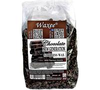 Stripless hard film wax New Generation, Brazilian peelable, peel off flexible wax beads (500g bag of film hard wax, Chocolate)