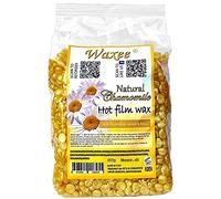 Stripless hard film wax New Generation, Brazilian peelable, peel off flexible wax beads Natural Chamomile, 500g