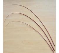 Stripped Ostrich Quill for Hat Decorating Fascinator Millinery Costume Making Florist Art 1 PC