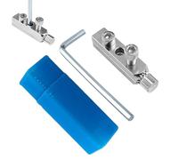 Stripped Screw Removal Tool - Broken Pipe Removal Tool Kit | Multi Purpose Screw Extractor Set of 3 for HVAC Installation Farm Equipment Electrical Machinery Maintenance Bicycles Plumbing Work