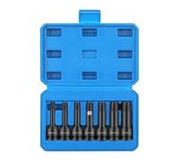 Stripped Screw Remover - 7 Screw Extractor and Remover | Chrome Molybdenum Steel Stripped Screw Removal Kit | Precise Screw Removal Kit | D Extractor Kit