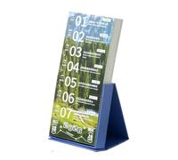 Stripping Calendar - Positive Planner Decorations - With Magnetic Base, Weekly Challenges Theme For Daily Office | For Home Office Dorm Apartment Bedroom Living Room School