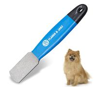 Stripping Metal Stone Diamond Edged for Dogs, Cats & Pets with Plastic Grip (Fine)