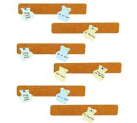 Strips Felt Bulletin Board Bar, Notice Board Self Adhesive Cork for Wall, Adhesive Bulletin Memo Notice Strips Wall Cork Sheet