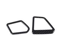 Strips Interior Moulding For BMW 3 Series G20 G28 Window Glass Lifting Buttons Decoration Frame Cover Trim Interior Car Carbon Fiber Color(Dashboard vent)