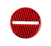 Strips Interior Moulding For Chevrolet For Camaro 2017-2022 Interior Car Steering Wheel Panel Trim Cover Decorative Stickers(Red carbon fiber)