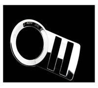 Strips Interior Moulding For Chevrolet For Malibu For Cruze For Trax Stainless Steel Car Headlight Switch Cover Sticker Trim(Double hole)