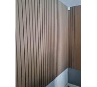 Stripwood Wall Panelling, Feature Wall kit Creates 1m x 1m. Complete kit inc Glue and Spacer. MDF Panel Strips to Create a Stunning Wood Strip Effect. Can be Painted Any Colour.
