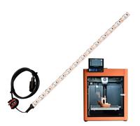 Strisce Luminose - Striscia Luminosa Per Stampante - Strisce Luminose LED | Striscia LED Per Stampante 3D | accessories Professionali Con Cavo, Lampada Di Design Magnetica Pers Casa, Garage Officina