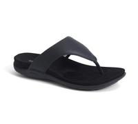 Strive Women's Antibes Black Leather Sandals UK 7