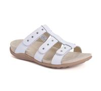 Strive Women's Biarritz White Leather Sandals UK 8