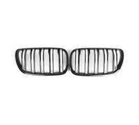 STRIVING BIRD For B&MW For X3 E83 Diesel Petrol SUV 2007-2010 Racing Grills 1Pair Car Front Kidney Grille Glossy Black Hood Grill Car exterior front grille