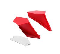 STRIVING BIRD For D&UCATI 2Pcs Motorcycle Winglets Accessory Side Air Deflectors ABS Fairing Dynamic Spoiler Motorcycle spoiler(Red)
