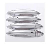 STRJUS Car Door Handle Cover for A&lfa for Romeo for Giulia-Stelvio 2017-2020 Car Door Knob Protector Handle Frame Cover Garnish Trim(Chrome B)