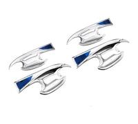 STRJUS Car Door Handle Cover for Hyundai for Tucson NX4 2021-2023 Car Accessories Exterior Door Handle Bowl Trim Cover Frame LHD(Silver a)